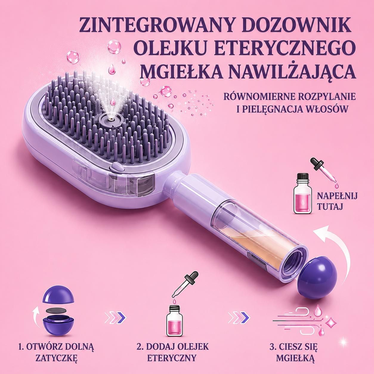 Parowa szczotka Lumisteam